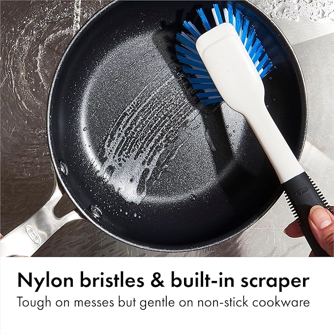 OXO Good Grips Dish Brush, Nylon Bristles - Image 3