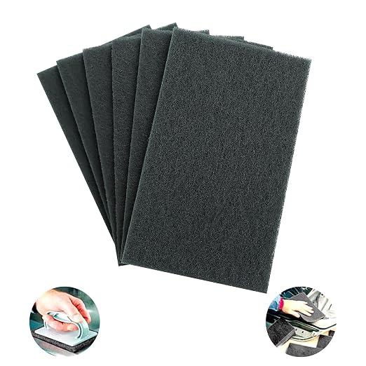 Carbon Black Scuff Pads by SooGree