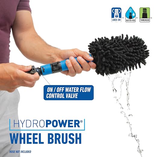 Unger 7” Hydropower Wheel & Detail Brush - Image 2