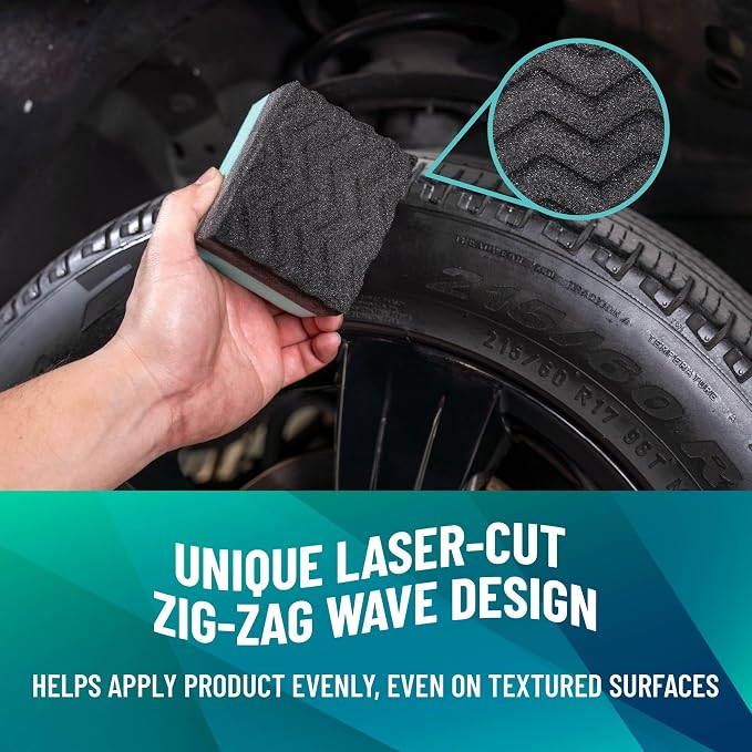 Chemical Guys Wonder Wave Durafoam Tire Shine Applicator Pads - Image 3