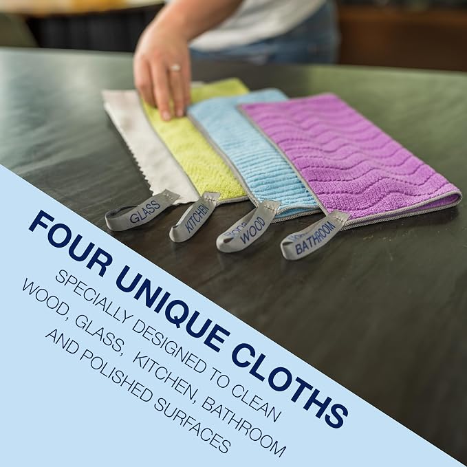 Bona® Microfiber Cleaning Cloths Multipack - Image 4