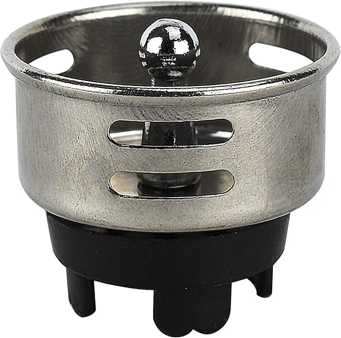 Plumb Pak 878PC Keeney Stainless Steel Junior Duo Bar Sink Strainer - Image 3