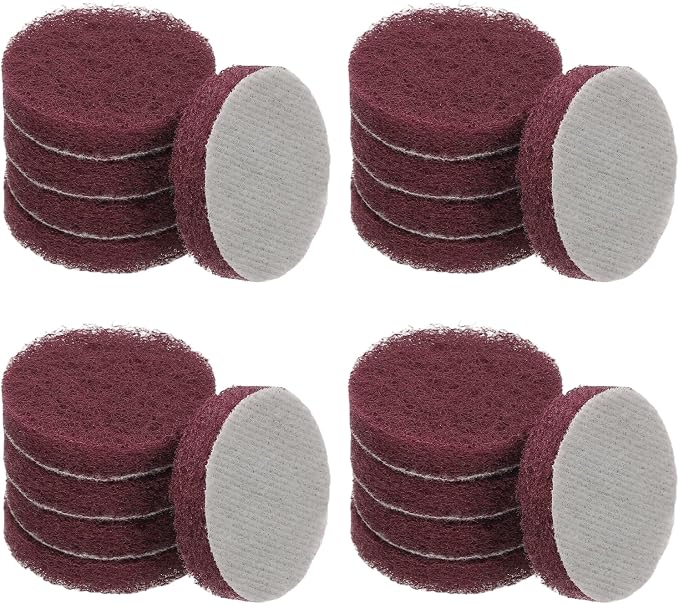 Power Scrub Pads, Scrubbing Pads 800 Grits Scouring Discs by YELARXI