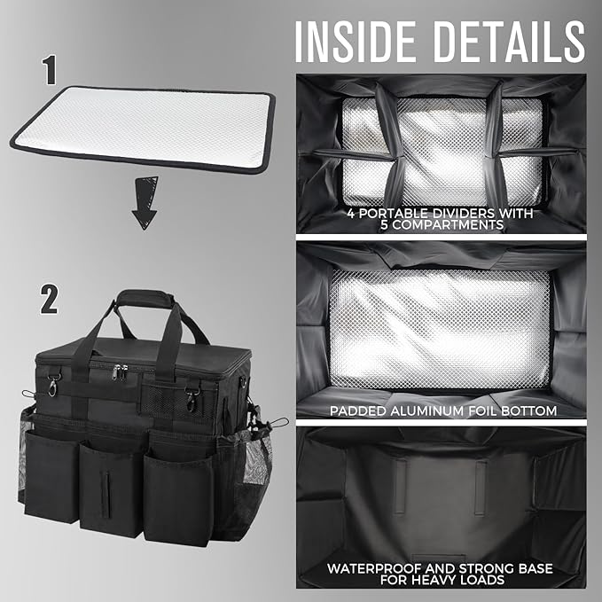 Rolling Cleaning Caddy Bag - Image 4