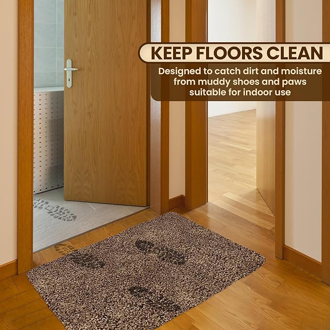 Premium Microfiber Indoor Door Mat – 20"x30" Washable Entry Mat, Waterproof - Image 4