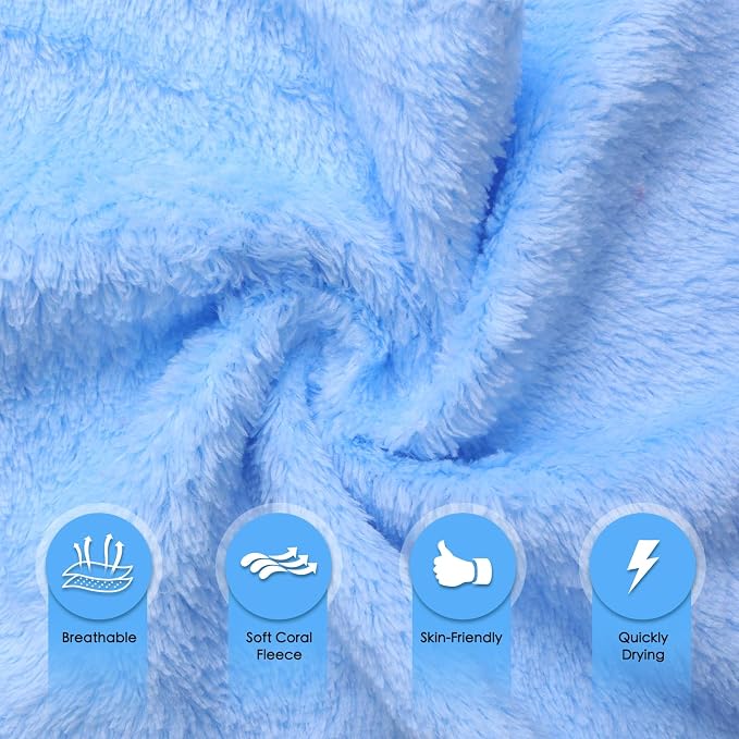 30 Pack Kitchen Dishcloths, Super Absorbent Coral Fleece Cleaning Cloths - Image 4