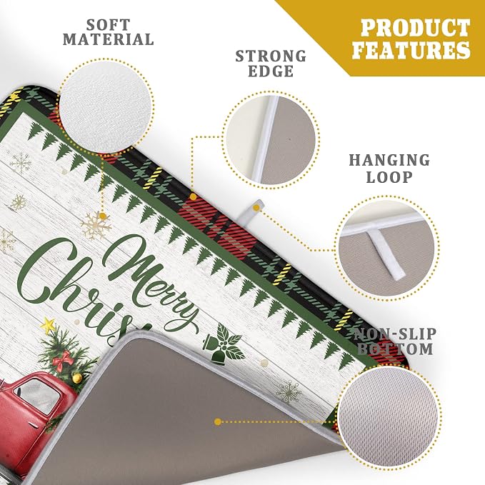 Christmas Dish Drying Mat 18x24 Inch - Image 4