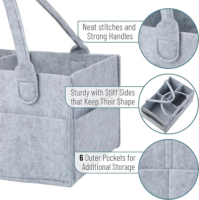 Mr. Pen- Baby Diaper Caddy Organizer, Diaper Organizer, Car Diaper Caddy - Image 3