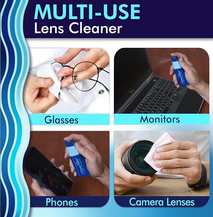 Portable Lens Cleaner Kit – Eyeglass Lens Cleaner Spray Kit - Image 5