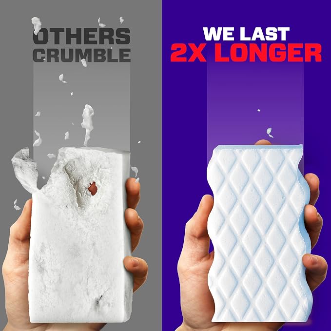 Mr. Clean Magic Eraser Sponge, All Purpose Cleaner, Cleaning Scrubber, Shower - Image 2