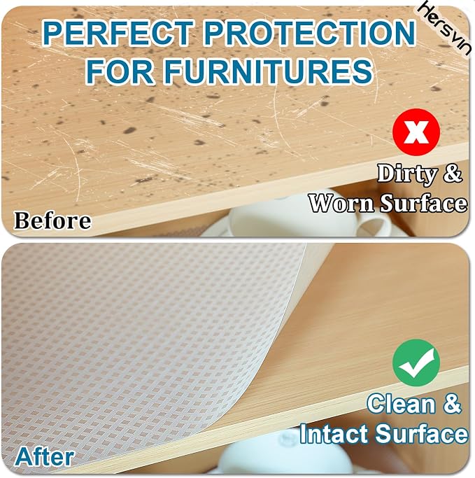 Shelf Liners 12 in x 20 ft EVA Drawer Mats, Non-Adhesive Cupboard Protector - Image 7