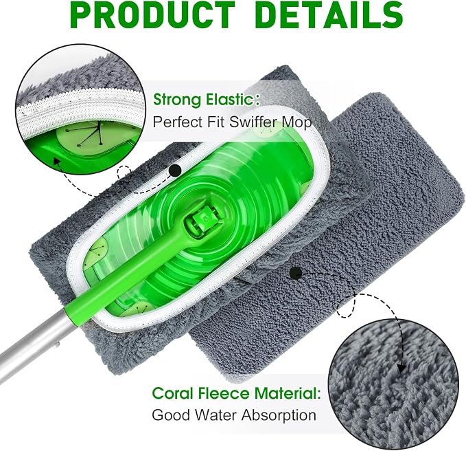 Reusable Mop Pads Compatible - Image 3