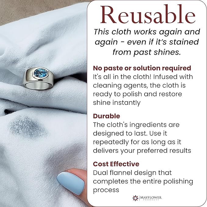 Pro Size Polishing Cleaning Cloth Made in USA - Image 5