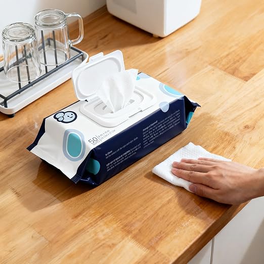 happimess WPE1003A Reusable Heavy Duty Kitchen Wipes, Strong & Durable - Image 2