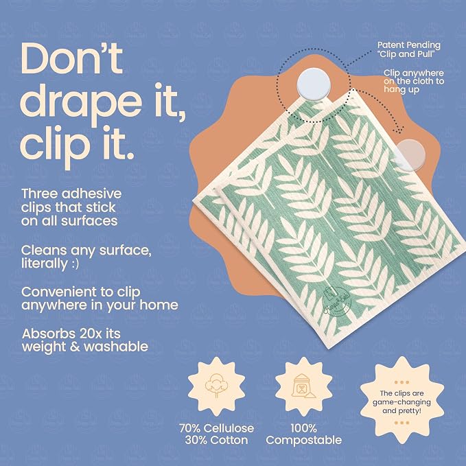 Harps&Seb Swedish Dishcloths for Kitchen Dishcloths - Image 7