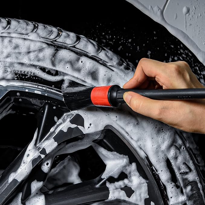 3 Pcs Soft Wheel Brushes for Cleaning Wheels Kit - Image 5