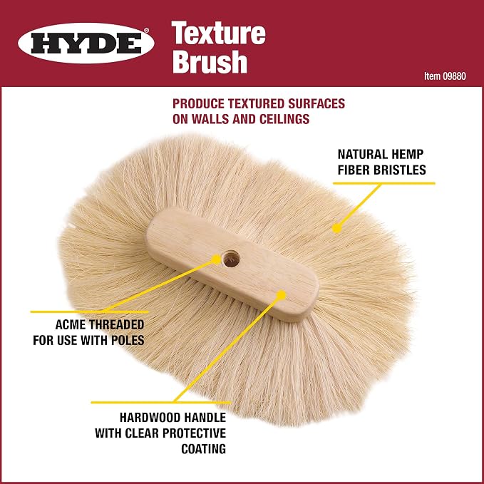 HYDE 09880 Texture Brush Large - Image 2