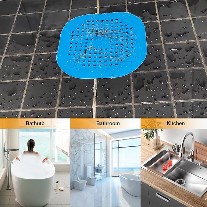Hair Drain Catcher, Square Drain Cover - Image 6