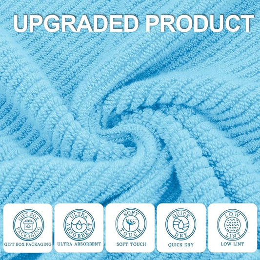 VOOVA & MOVAS Ocean Blue Towels - Image 2
