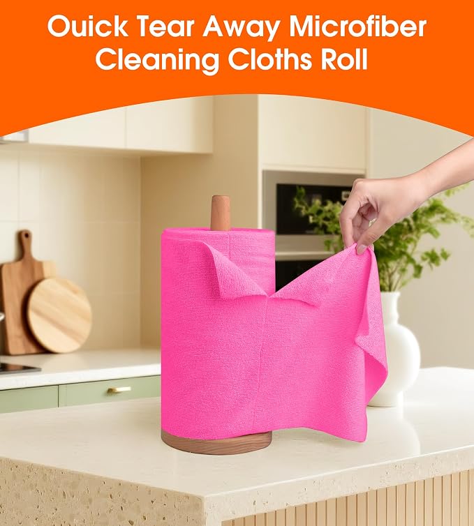 Microfiber Cleaning Cloth Roll - Image 5