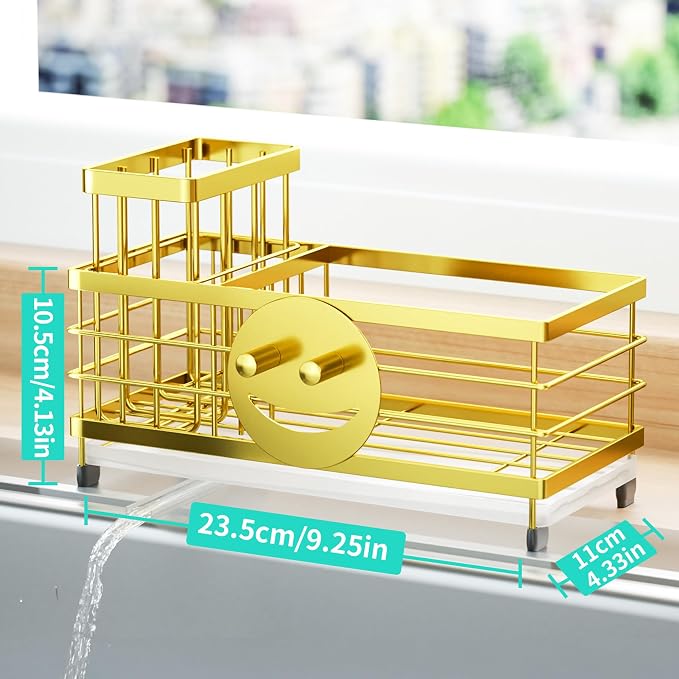 HapiRm Sink Caddy Sponge Holder - Image 5