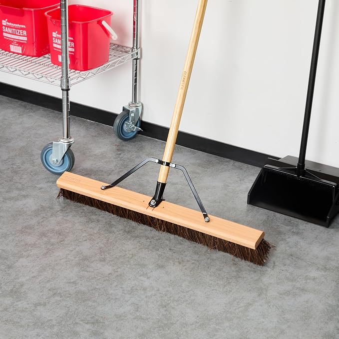 Restaurantware-BROOM HEAD ONLY: Clean Tek Professional 30-Inch Indoor Broom Head - Image 7