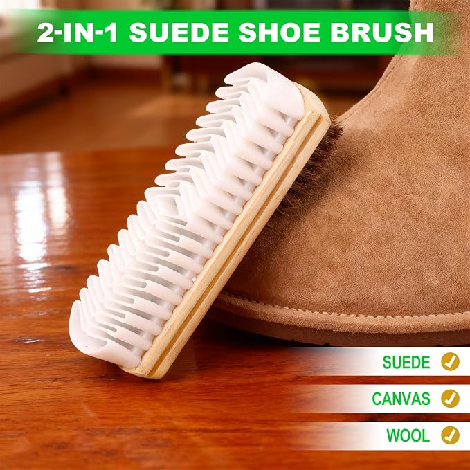 2-in-1 Suede Shoe Cleaner Brush - Image 3