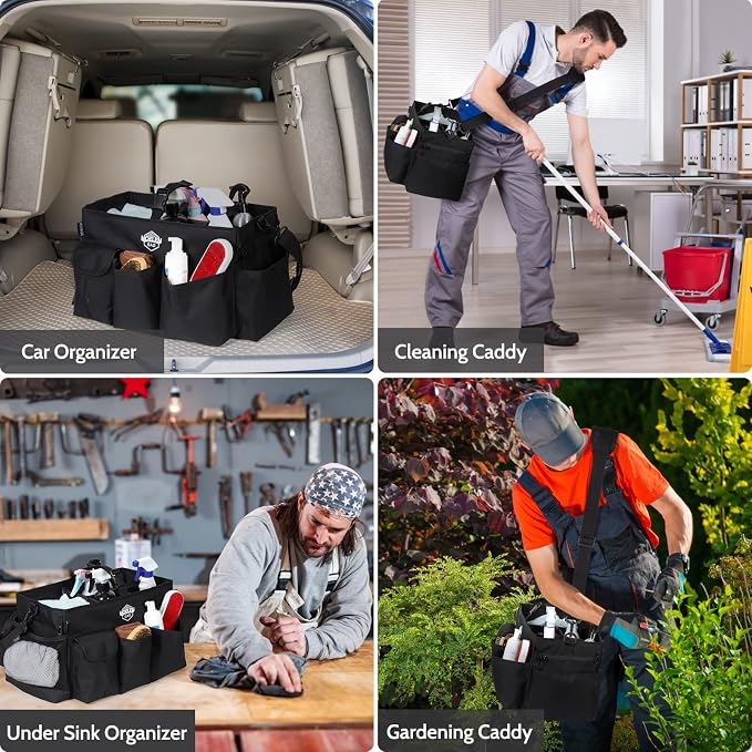 Large Wearable Cleaning Caddy Bags - Image 7