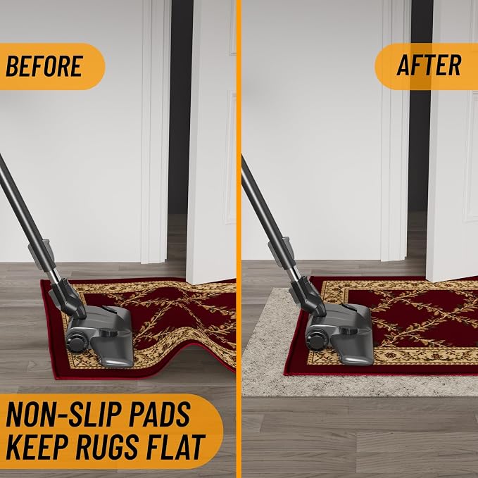 Ottomanson 5' x 7'8" Non-Slip Rug Pad Gripper 1/12 Inch Ultra Thin Dual Surface - Image 3