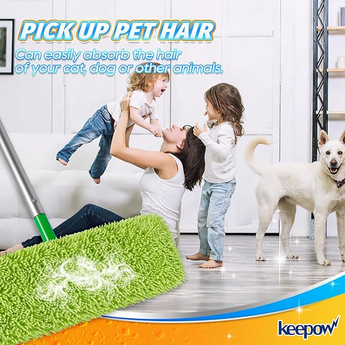 KEEPOW XL Dry Sweeping/Wet Mopping Cloths - Image 4