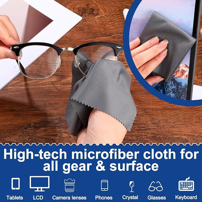 Frienda 50 Pcs Microfiber Cleaning Cloth - Image 4