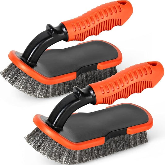 DecorRack 2 Pack Cleaning Brush, Heavy-Duty Scrub Brush by DecorRack