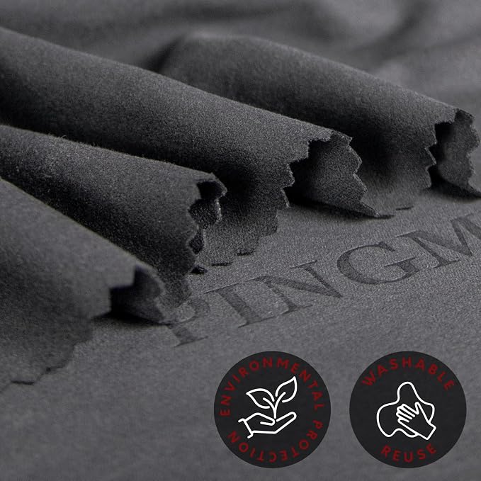 PINGMIC 12"x12" Gun Cleaning Cloth, Microsuede Cloth - Image 3