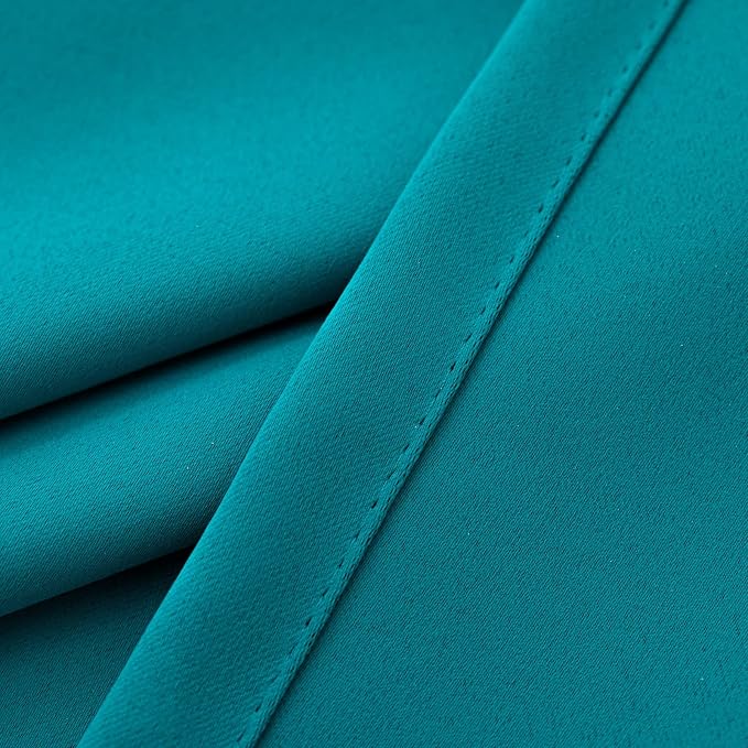 Pickluc Teal Cafe Curtain - Image 3