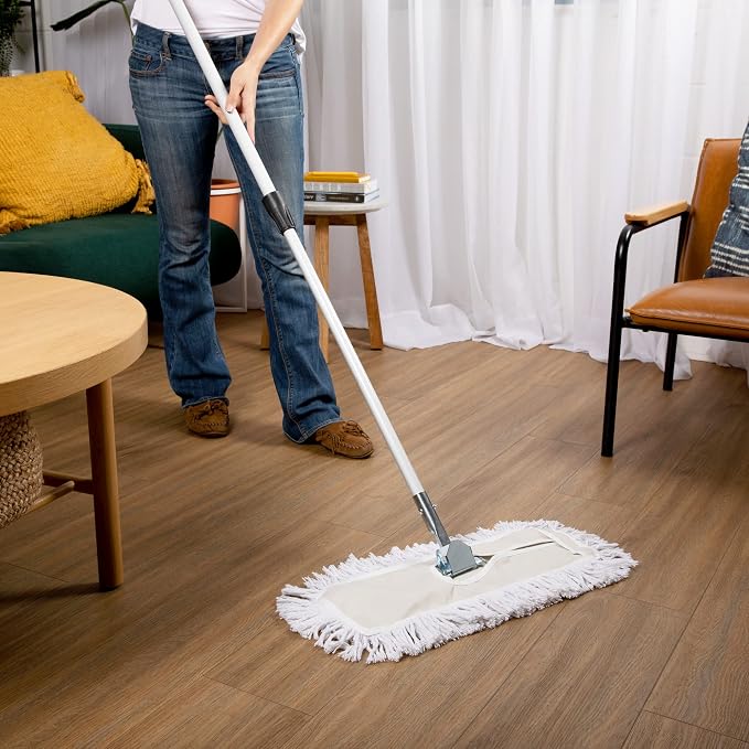 Commercial Dust Mop – 60 Inch Floor Sweeper - Image 2