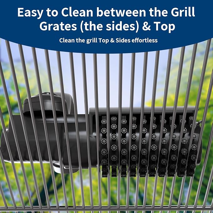 Electric Grill Brush Rechargeable, 3 Powerful Speed BBQ Grill Brush - Image 4