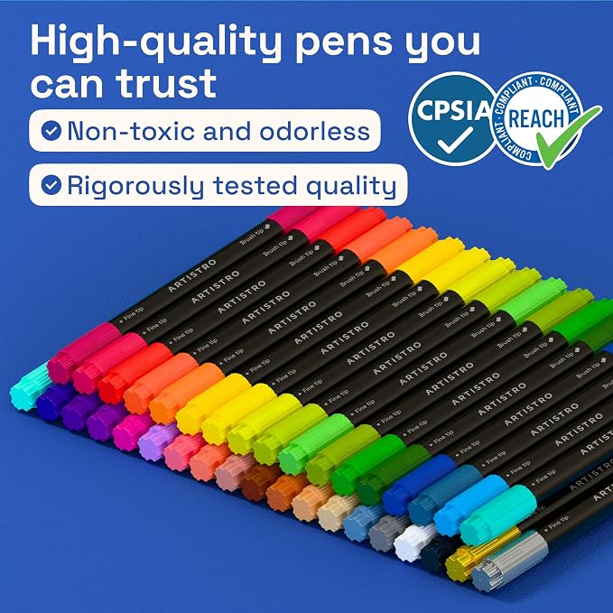 ARTISTRO 36 Acrylic Paint Markers - Image 9