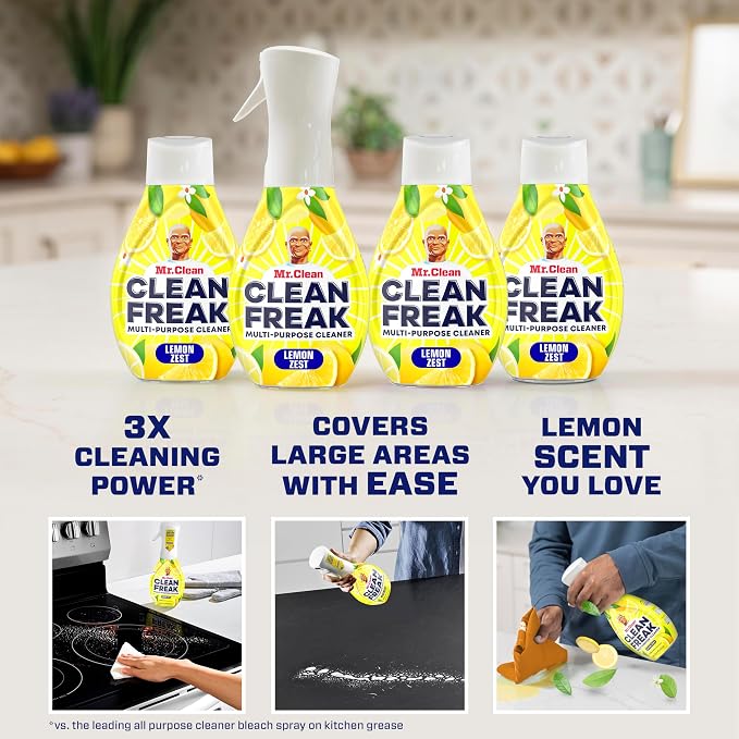 Mr. Clean Clean Freak Multi Surface Cleaning Spray, Deep Cleaning Mist Starter - Image 2