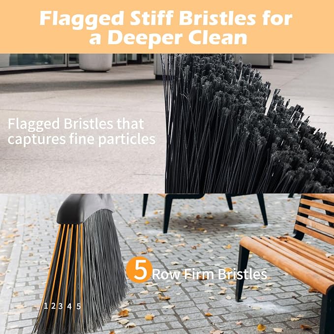 Outdoor Broom and Dustpan Set - Image 4