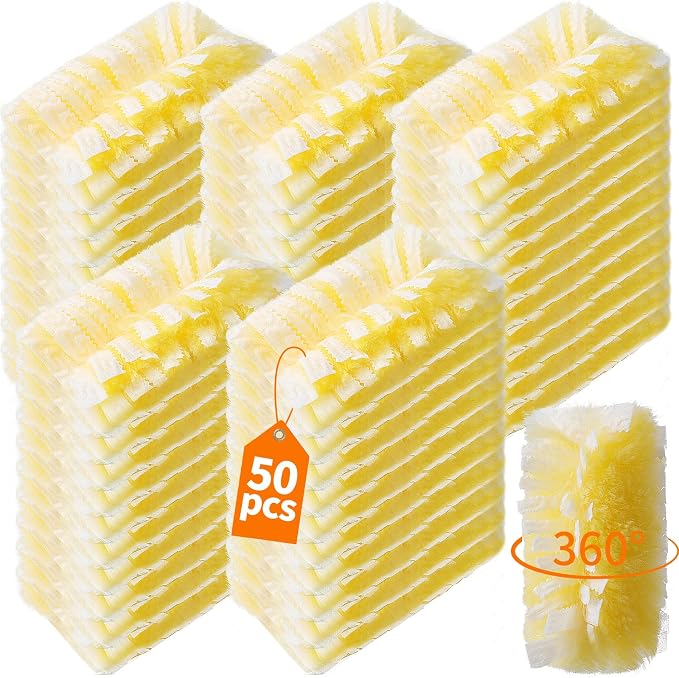 50 Count 360° Heavy Duty Duster Refills Compatible by Senowi