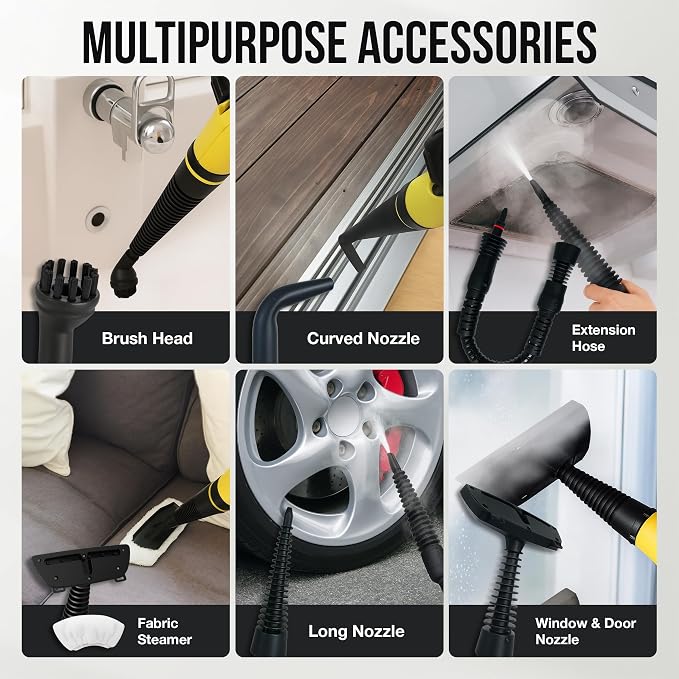 Comforday Handheld Steam Cleaner, Pressurized Portable Steam Cleaner - Image 5