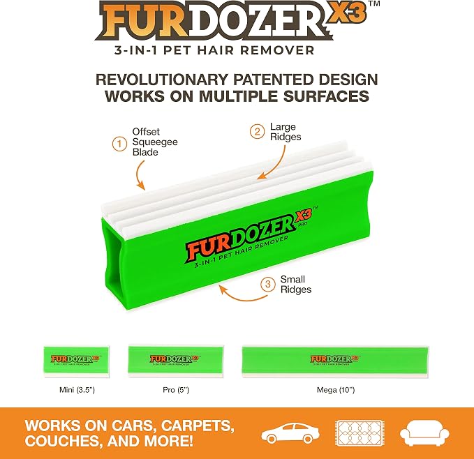FurDozer Pet Hair Remover & Auto Detailing Tools - Image 2