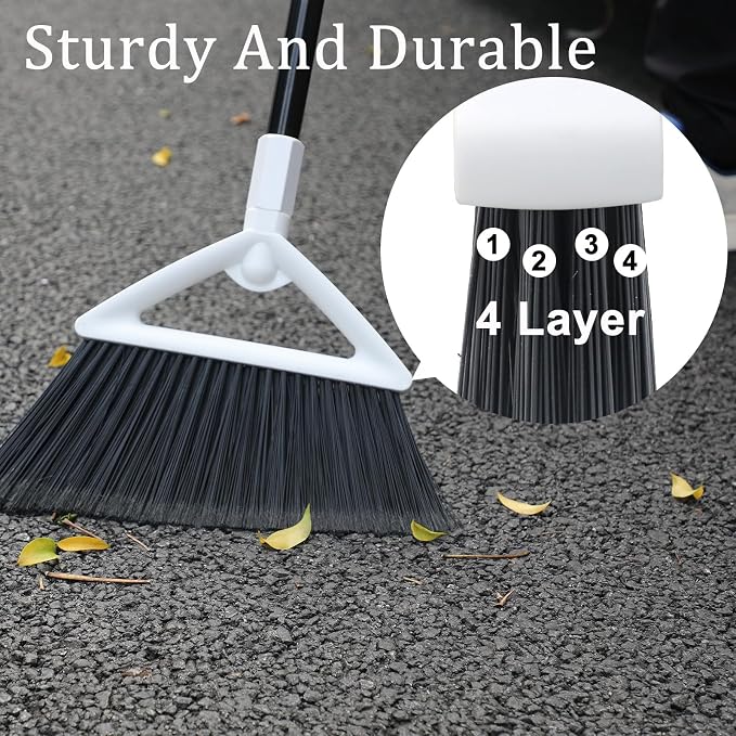 Heavy Duty Angle Broom 2 Pack - Image 4