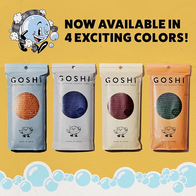 GOSHI Exfoliating Shower Towel - Image 6