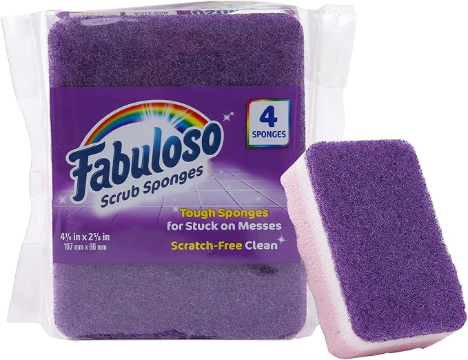 Fabuloso Scratch-Free Kitchen Dish Sponges, Counters and Sinks, Tough on Messes by Colgate-PalmoliveCommercial