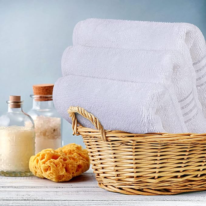 Utopia Towels Wash Cloths Set, 12 by 12 Inches, 100% Cotton Ring Spun, Highly - Image 6