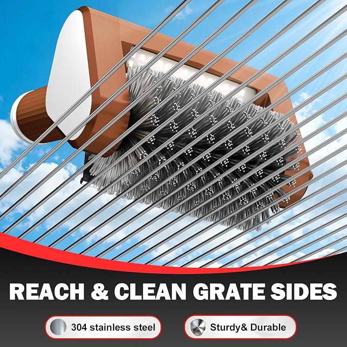 Electric Grill Brush, 2-Speed BBQ Grill Brush - Image 3