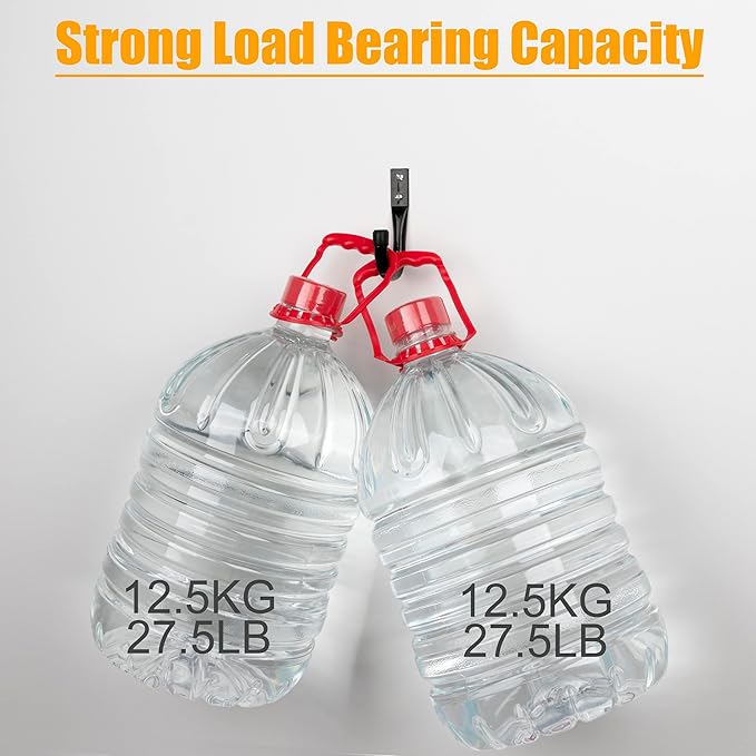 KURUI Metal Wall Hooks for Hanging Heavy Duty, Large Utility J Hooks - Image 3