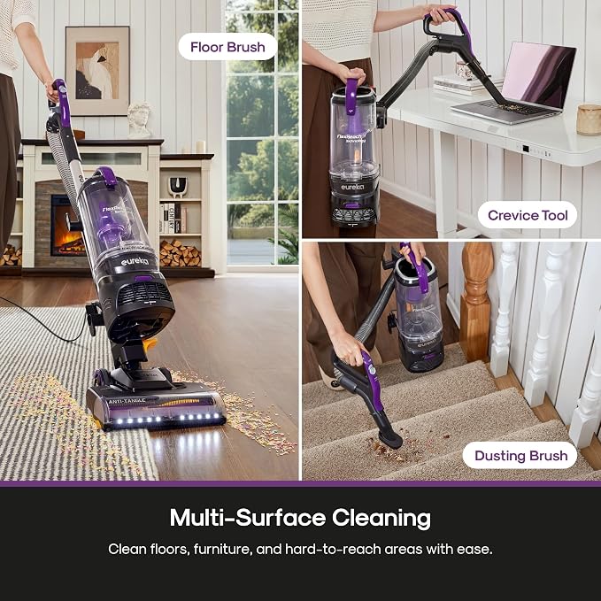 Eureka FlexReach Powerful Upright Vacuum Cleaner - Image 6