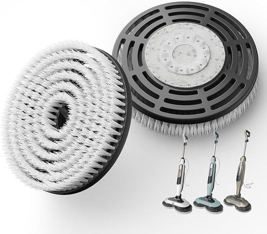AIR U+ Newly Upgraded Steam Mop Replacement Brush Pads by AIRU
